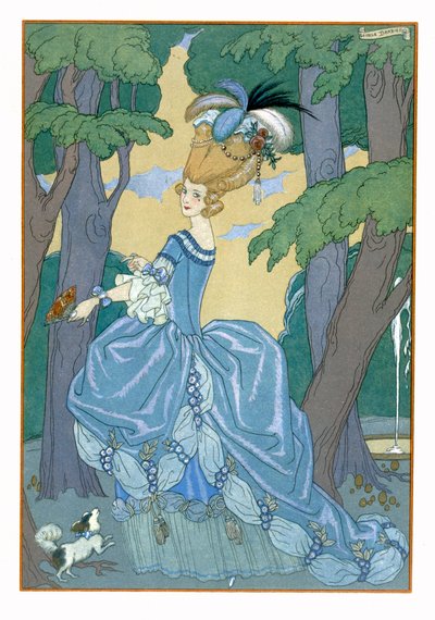 Walk in the Forest, ilustração para 