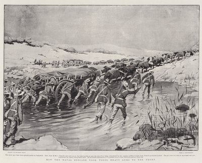 Como a Brigada Naval levou suas armas pesadas para a frente de Georges Bertin Scott