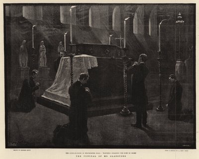 O funeral do senhor Gladstone de Georges Bertin Scott
