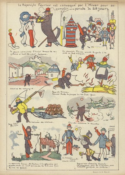 Ilustração para o riso de Georges Delaw