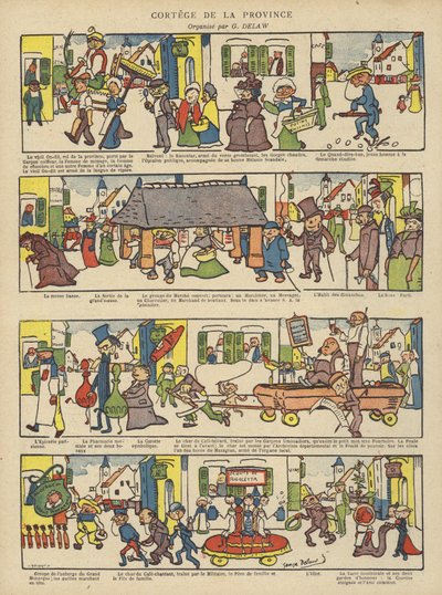 Ilustração para o riso de Georges Delaw