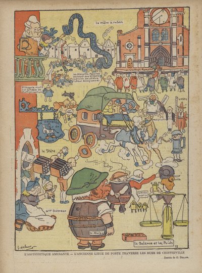 Ilustração para o riso de Georges Delaw