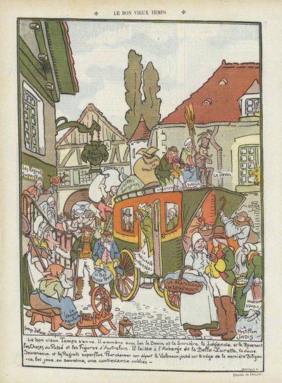 Ilustração para o riso de Georges Delaw