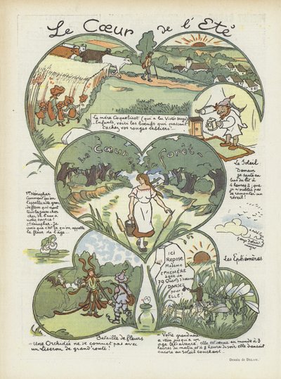 Ilustração para o riso de Georges Delaw