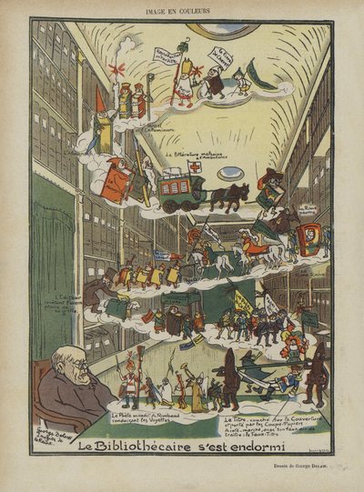Ilustração para o riso de Georges Delaw