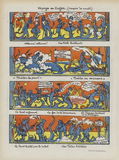 Ilustração para o riso de Georges Delaw