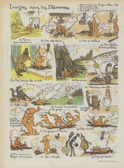 Ilustração para o riso de Georges Delaw