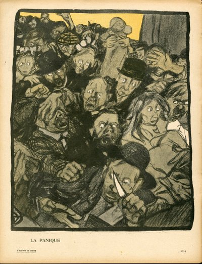 The Butter Plate, número 153, satírico em cores de Georges Dupuis