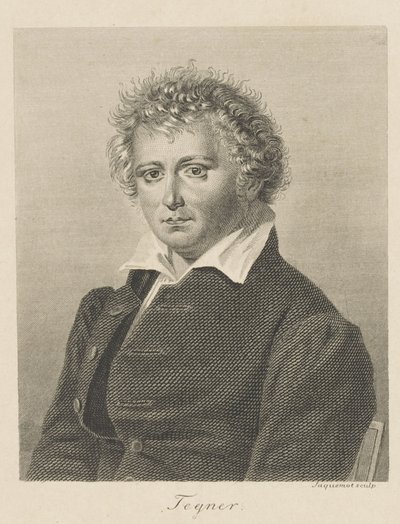 Retrato de Esaias Tegnér 1782-1846, c.1830. de Georges François Louis Jaquemot