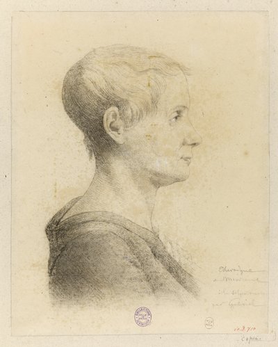 Retrato de Anne-Josèphe Théroigne de Méricot 1762-1817, 1816. de Georges François Marie Gabriel