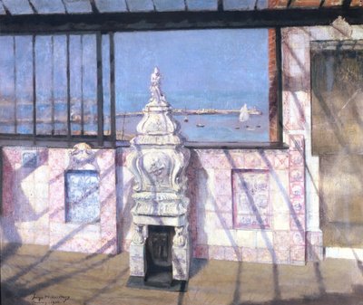 O Look-Out em Guernsey, 1905 de Georges Hugo