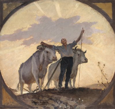 Hino da Terra ao Sol, 1892 de Georges Jules Bertrand