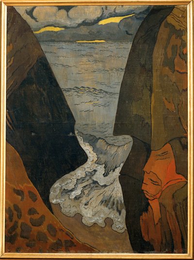 As falésias de Camaret. Gato 62 de Georges Lacombe
