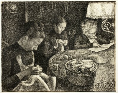 Interior burguês de Georges Lemmen