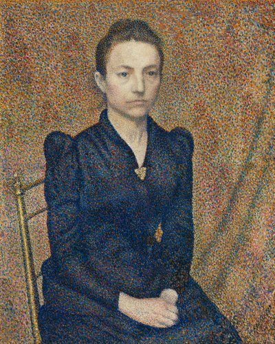 Retrato da irmã do artista de Georges Lemmen