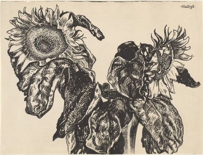 Girassóis de Georges Lemmen