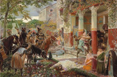 Investida dos tártaros, de Georges Marie Rochegrosse