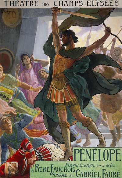 Cartaz para Penelope, poema lírico de René