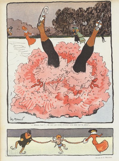 Ilustração para o riso de Georges Meunier