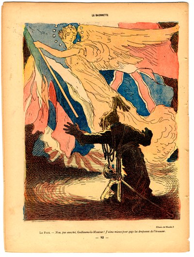 La Baionnette, Satirical em Cores de Georges Meunier