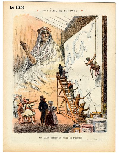 Riso Vermelho, Satirical em Cores de Georges Meunier