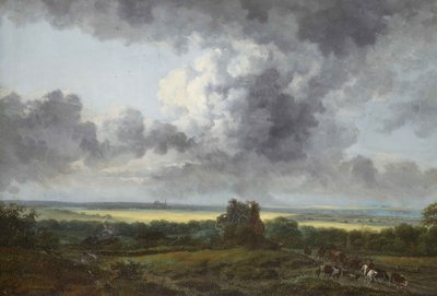 Francês: Paysage, environs de Chartres de Georges Michel