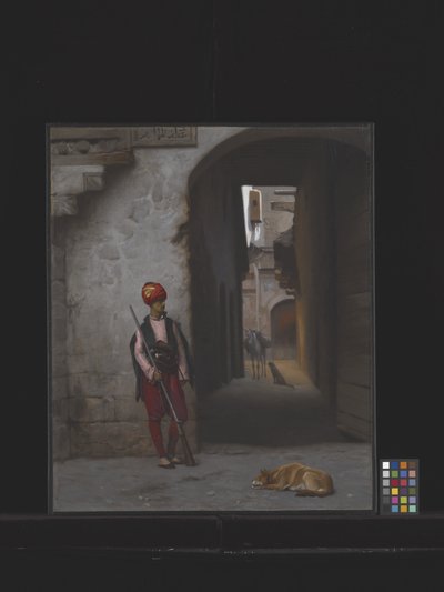 A Guarda (óleo sobre tela) de Georges Michel
