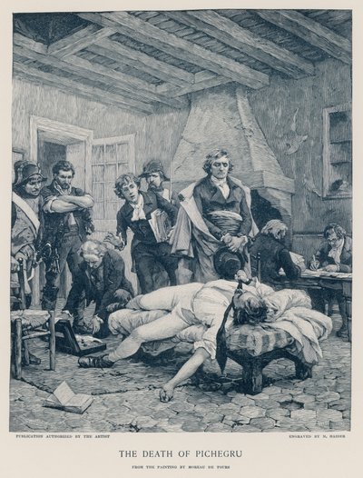 A morte de Pichegru de Georges Moreau de Tours