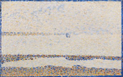 Praia de Gravelines de Georges Pierre Seurat