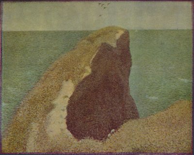 Le Bec Du Hoc, Grandcamp, 1885, 1937. de Georges Pierre Seurat