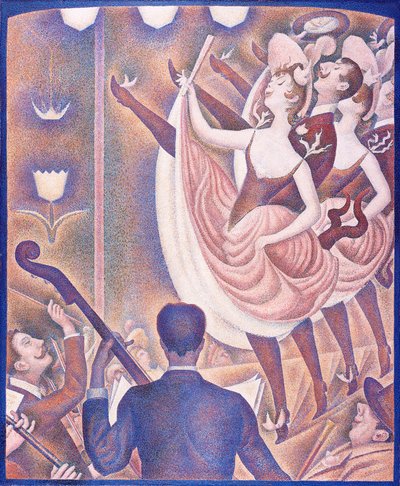 Le Chahut, 1890 de Georges Pierre Seurat