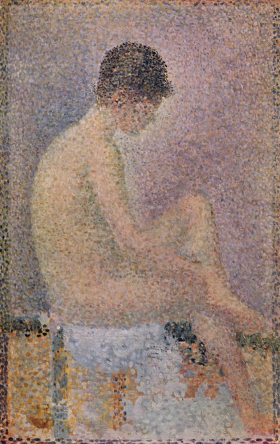 Estudo para os modelos, 1886, 1923 de Georges Pierre Seurat