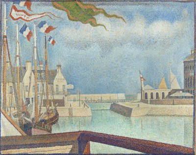 Domingo em Port-en-Bessin de Georges Pierre Seurat