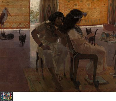 A era dos faraós de Georges Rochegrosse