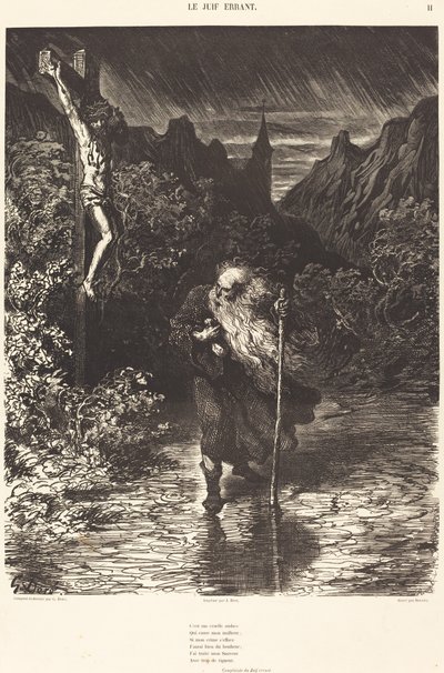 Le Juif Errant de Georges Rouget after Gustave Doré