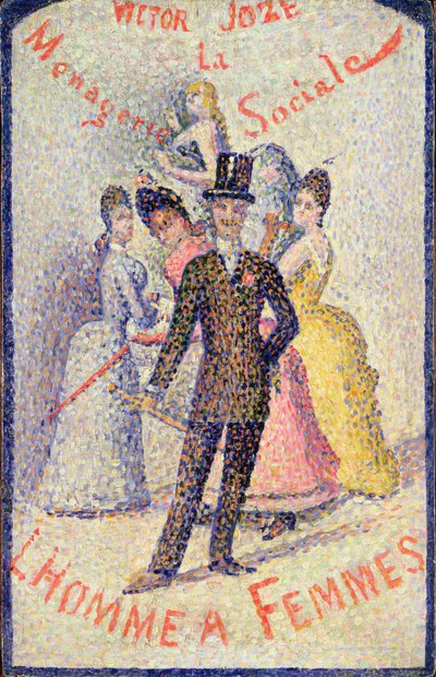 Homem das senhoras de Georges Seurat