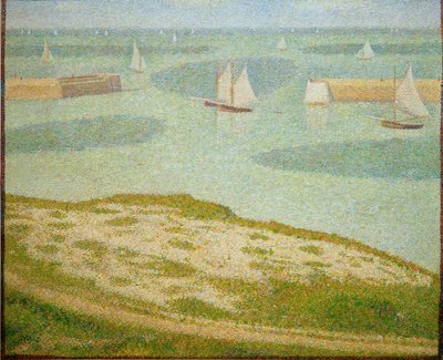 Port-en-Bessin, entrada para o porto externo de Georges Seurat