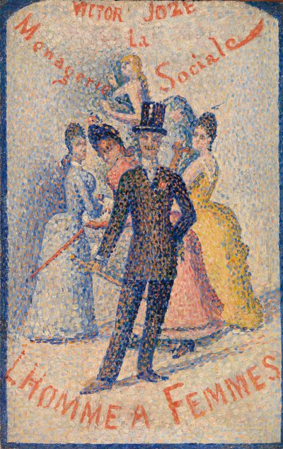 O Homem das Senhoras de Georges Seurat