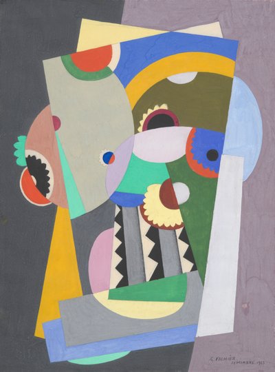 Composição, 1923 de Georges Valmier