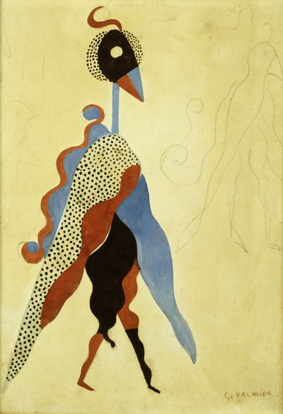 Projeto de Figurino, de Georges Valmier