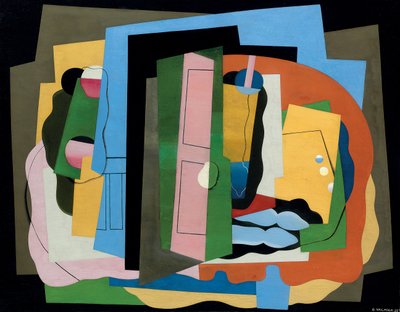 A porta rosa; A porta rosa, 1927 de Georges Valmier