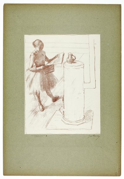 Dançarina junto ao fogão de Georges William Thornley