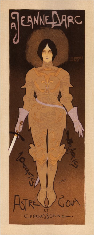 Joana d&39;Arc, 1896 de Georges de Feure