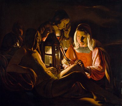 São Sebastião amamentado por Santa Irene de Georges de La Tour