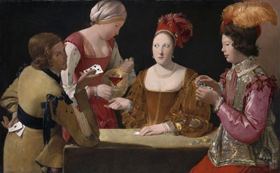 O Batoteiro com o Ás de Paus de Georges de La Tour