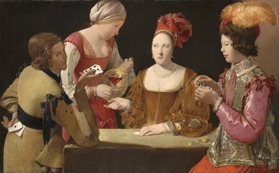 O Batoteiro com o Ás de Paus de Georges de La Tour