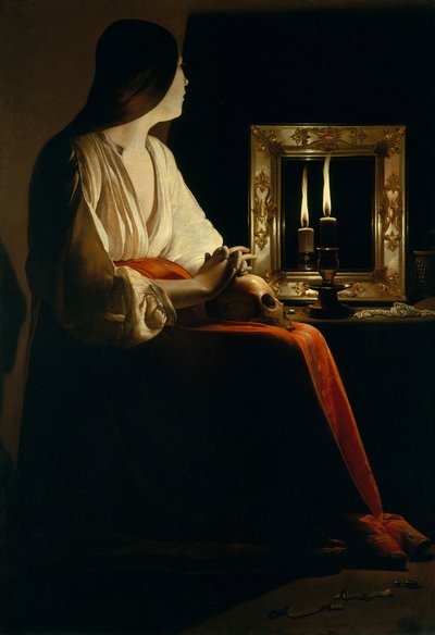 A Penitente Madalena, c. 1640. de Georges de La Tour