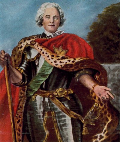 Conde Moritz da Saxónia de Georges de la (after) Tour