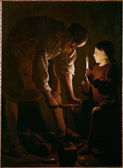 São José Carpinteiro ... de Georges de La Tour