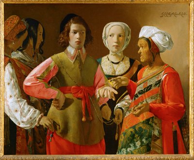 caixa (pintura sobre tela) de Georges de la Tour